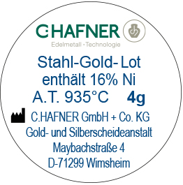 CH-Stahlgold-Lot 935, 4g