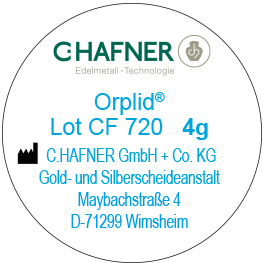 Orplid Lot CF 720, 4g