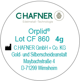 Orplid Lot CF 860, 4g