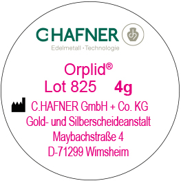 Orplid Lot 825, 4g