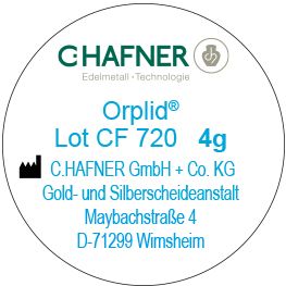 Orplid Lot CF 720, 4g